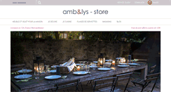 Desktop Screenshot of ambelys-store.com